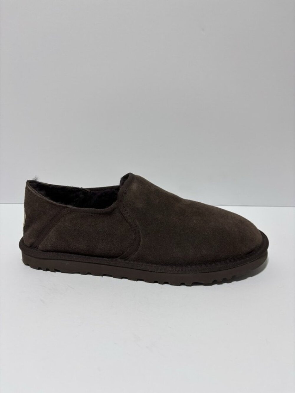 UGG Men’s Kenton Slippers Chocolate Suede, Size 12 M